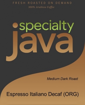 Espresso Italiano Decaf (ORG)-Bulk-5 lb.